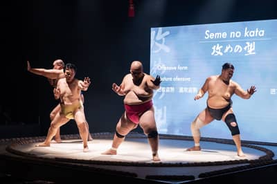 THE SUMO HALL HIRAKUZA OSAKA Sumo-Show Bento-Plan — 3