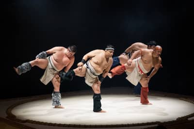 THE SUMO HALL HIRAKUZA OSAKA Sumo-Show HIRAKUZA Snack-Taschen-Plan