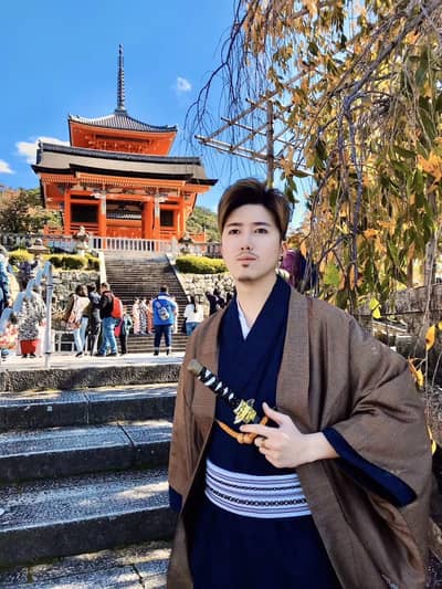 Alquiler de kimono Kiyomi para hombres — 3