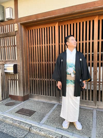 Alquiler de kimono Kiyomi para hombres