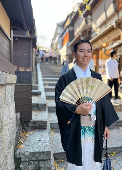Kimono Rental Kiyomi (Men's Kimono)