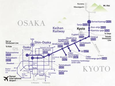 KYOTO-OSAKA SIGHTSEEING PASS (Osaka Metro Version)