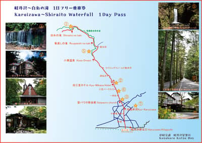 Shiraito Falls 1-Day Pass