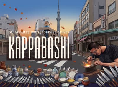 NINJA GO TOURS・Tokyo: Asakusa・Kappabashi Find the Ultimate Japanese Kitchen Knives and Japanese Tableware