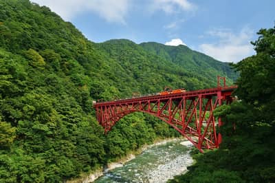 Billet à tarif réduit du chemin de fer des gorges de Kurobe — 6