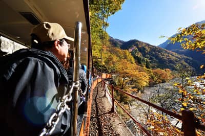 Billet réduit du train des gorges de Kurobe – Keyakidaira