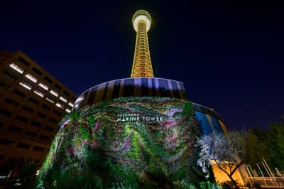 Yokohama Marine Tower Ticket für die Aussichtsplattform