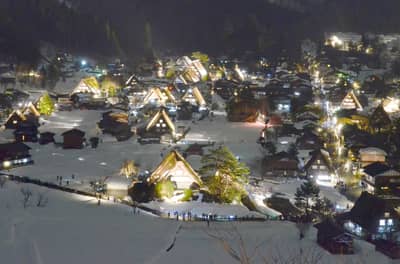 Shirakawa-go Light-up Bus Tour A — 2