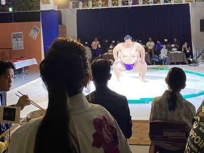 스모 쇼, 스모 +기모노 체험 + 찬코나베 — 8