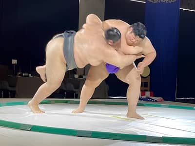 Osaka Sumo Show with Sumo, Kimono, and Chanko Hot Pot