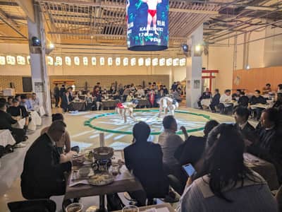 스모 쇼, 스모 +기모노 체험 + 찬코나베 — 4