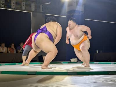 스모 쇼, 스모 +기모노 체험 + 찬코나베 — 9