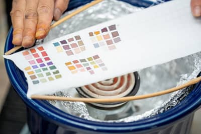 Taller de "Kyo-Yuzen pintado a mano", una cultura tradicional que perdura desde el período Edo, guiado por un artesano (con recuerdo) — 11