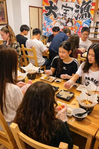 在大阪體驗製作正宗握壽司 — 6